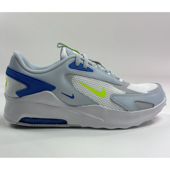 Nike Air Max Bolt GS Gray Blue Green Athletic Shoes Sneakers CW1626-004